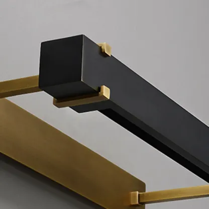 Modern Tube Vanity Light with Gold Finish for Bathroom Image - 7