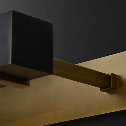 Modern Tube Vanity Light with Gold Finish for Bathroom Image - 11