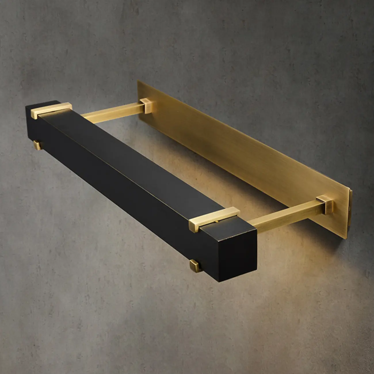 Modern Tube Vanity Light with Gold Finish for Bathroom Image - 12 | homeyfad