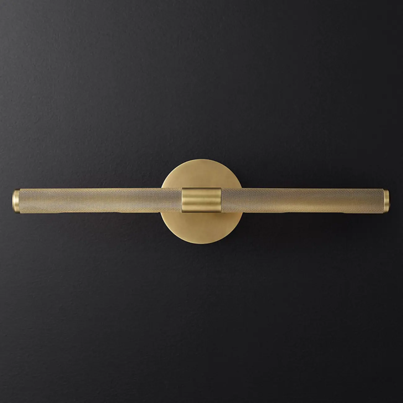 Modern Bathroom Black 2-Light Tube Vanity Light | homeyfad