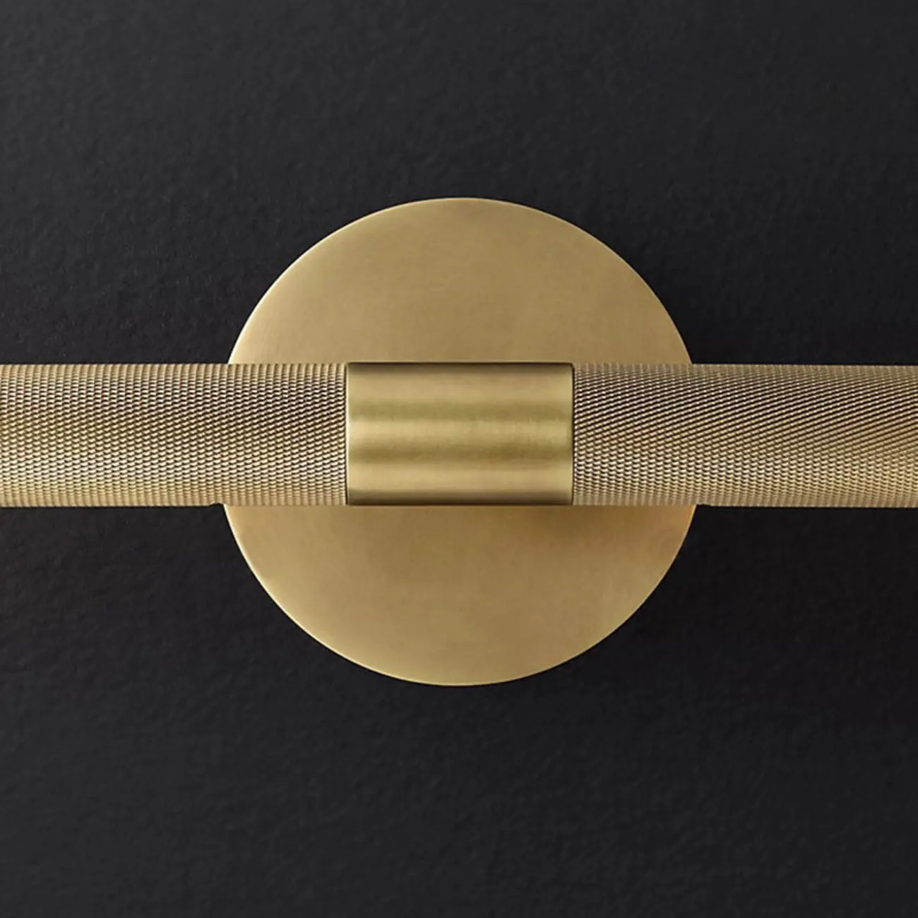 Modern Bathroom Black 2-Light Tube Vanity Light | homeyfad