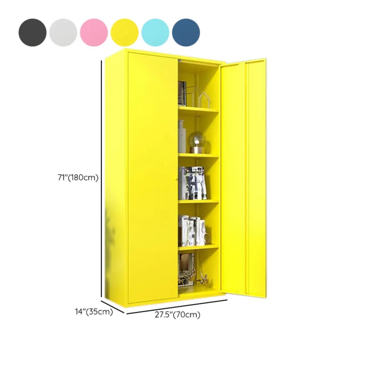 Modern Black Iron Adjustable Display Cabinet for Living Room Image - 57 | homeyfad