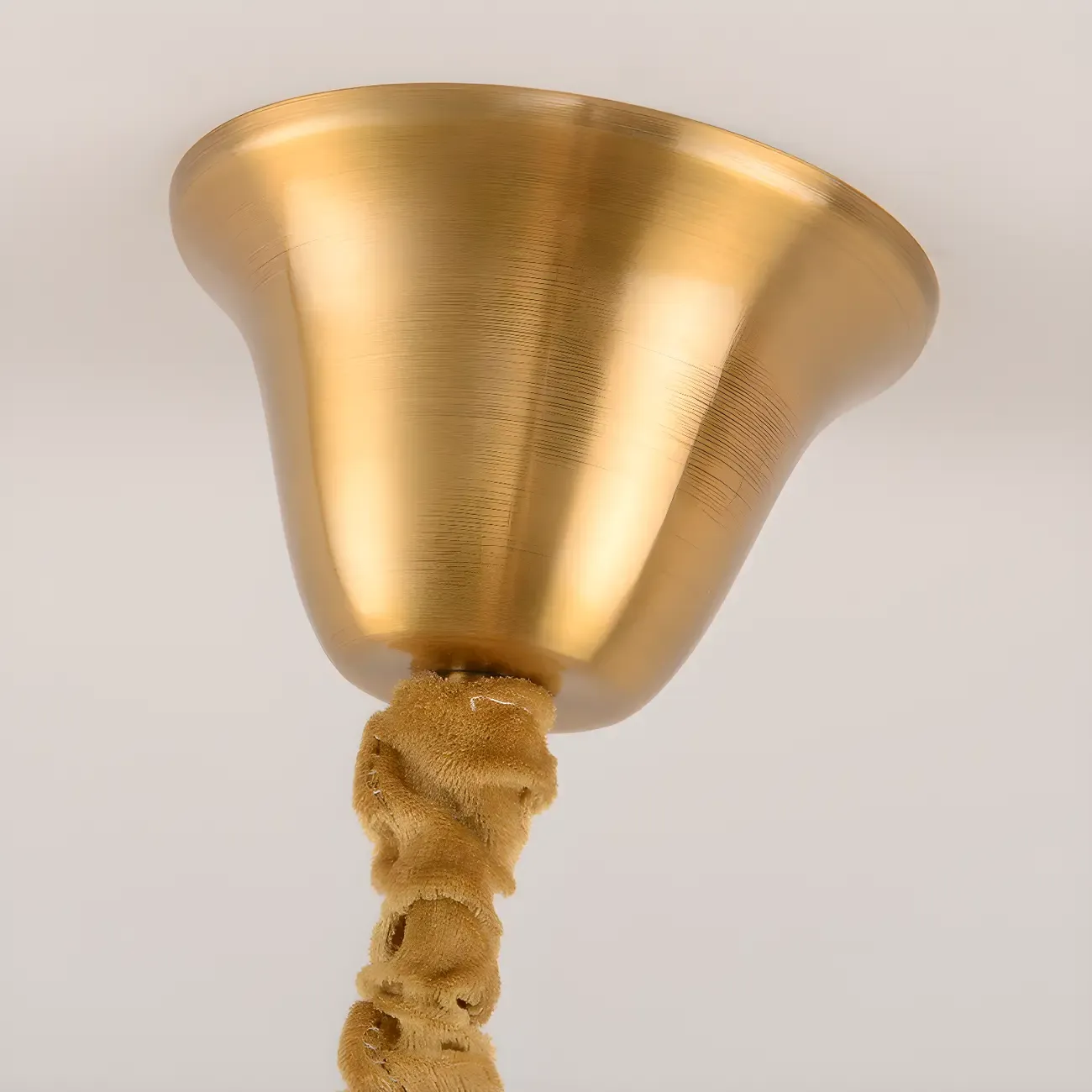 Gold Crystal Linear Chandelier with Modern Design Image - 11