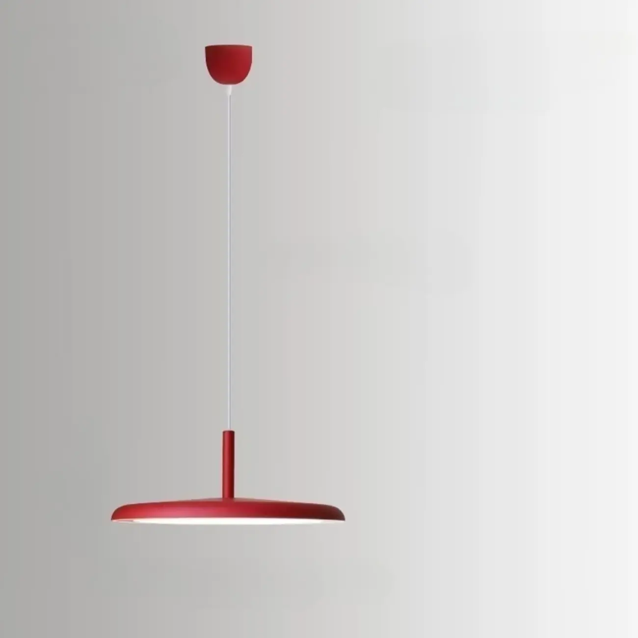 Modern Round LED Pendant Light Adjustable Length for Dining Image - 2 | homeyfad