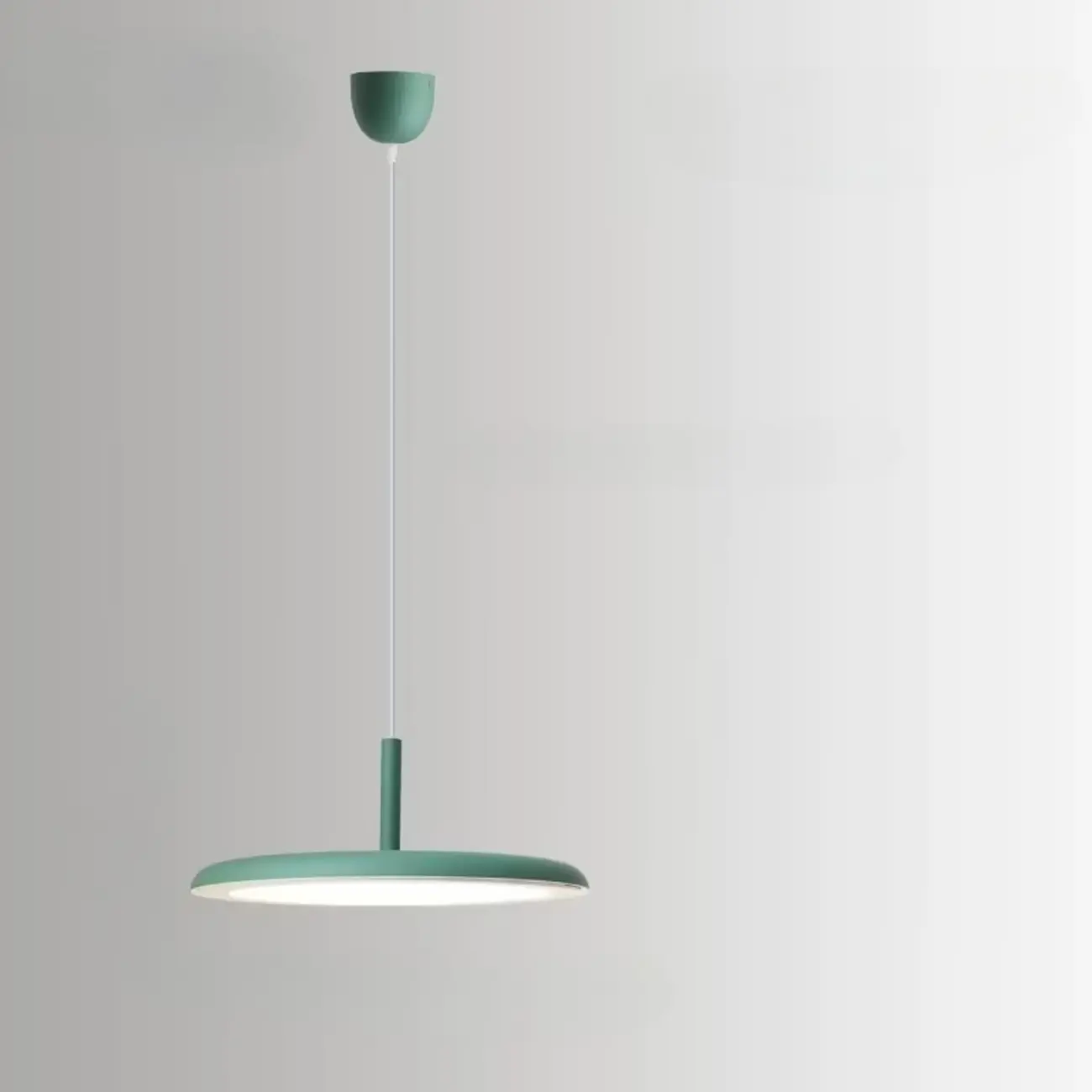 Modern Round LED Pendant Light Adjustable Length for Dining Image - 7 | homeyfad