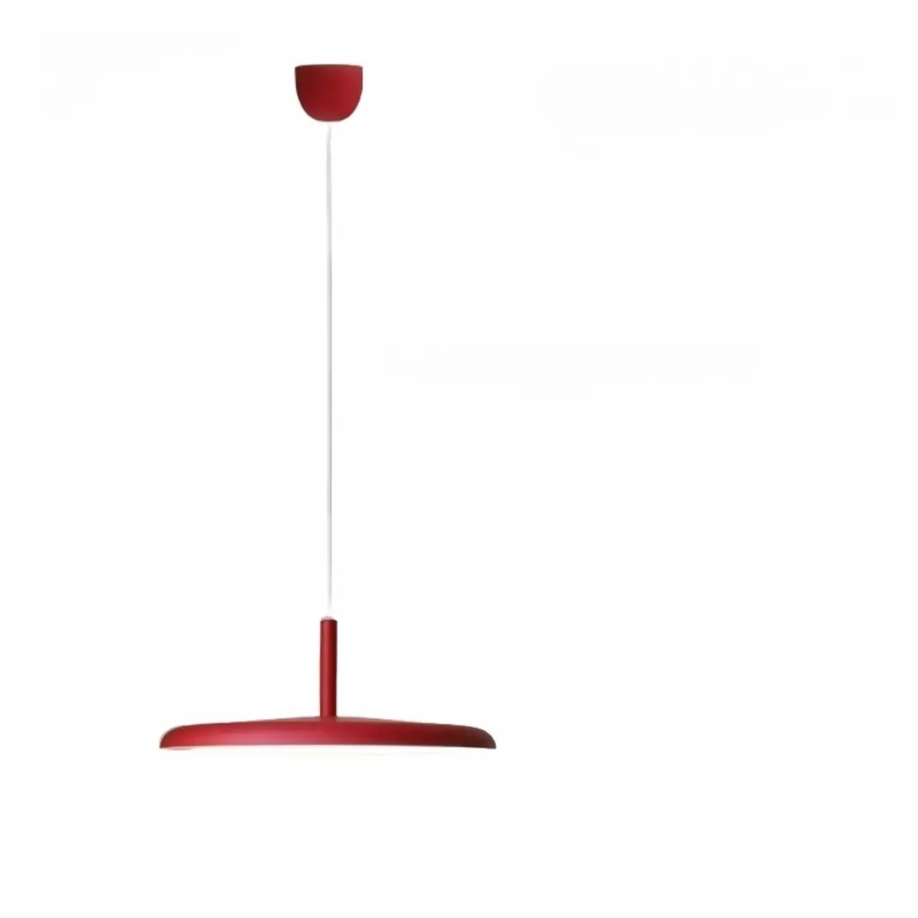 Modern Round LED Pendant Light Adjustable Length for Dining Image - 10 | homeyfad