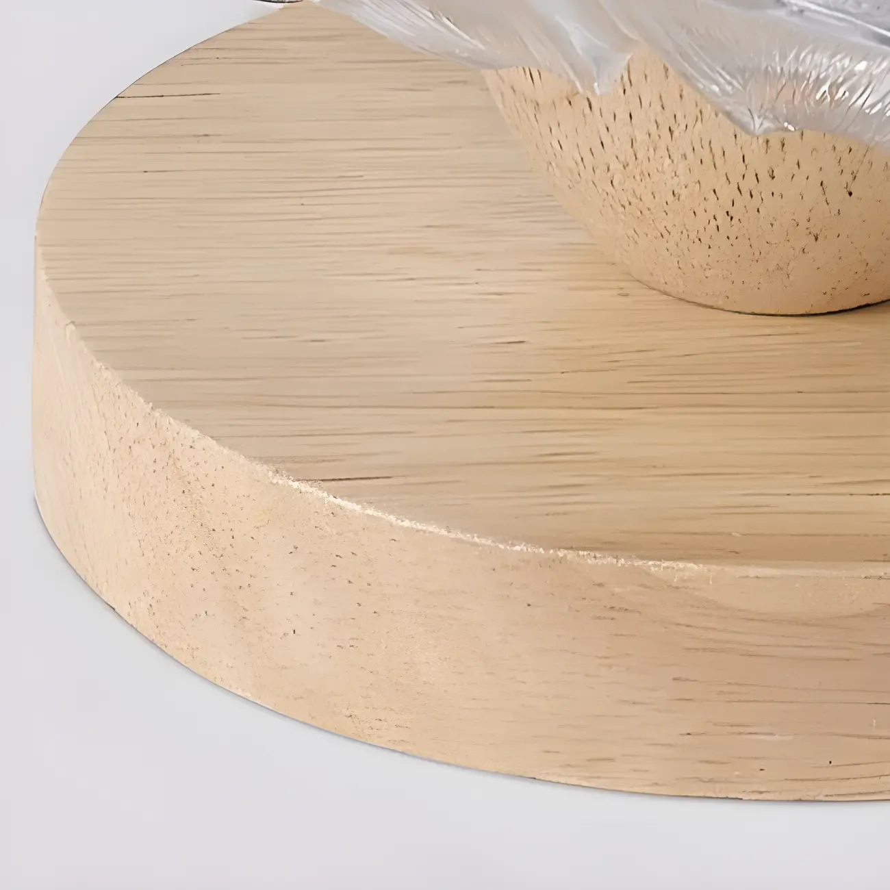 Modern 6" Glass Semi Flush Ceiling Light for Hallway Decor Image - 6