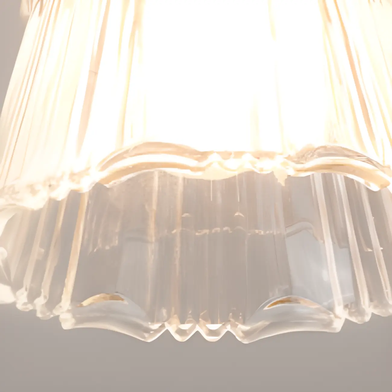 Modern 6" Glass Semi Flush Ceiling Light for Hallway Decor Image - 8 | homeyfad