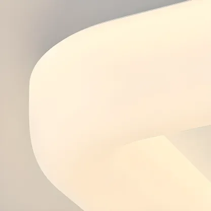 Modern Flush Mount LED Ceiling Light for Living Room Image - 5