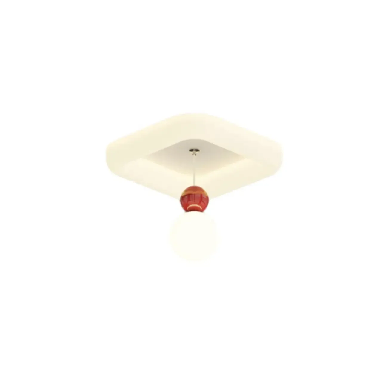 Modern Flush Mount LED Ceiling Light for Living Room Image - 6