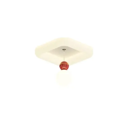 Modern Flush Mount LED Ceiling Light for Living Room Image - 6