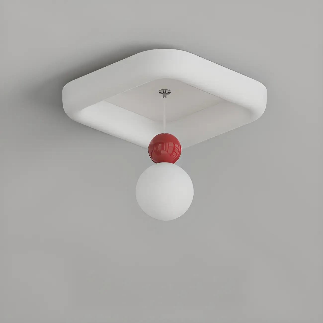 Modern Flush Mount LED Ceiling Light for Living Room Image - 13