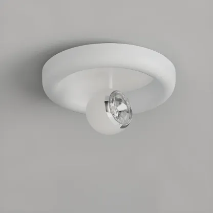 Modern Flush Mount LED Ceiling Light for Living Room Image - 14