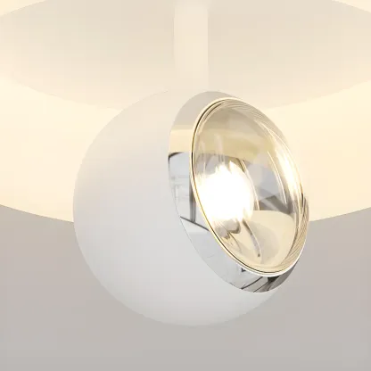 Modern Flush Mount LED Ceiling Light for Living Room Image - 17