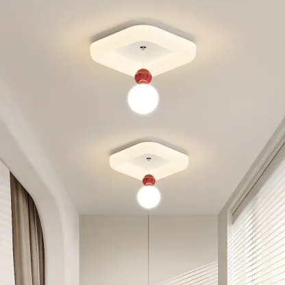 Modern Flush Mount LED Ceiling Light for Living Room Image - 20