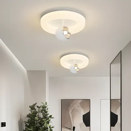 Modern Flush Mount LED Ceiling Light for Living Room Image - 21