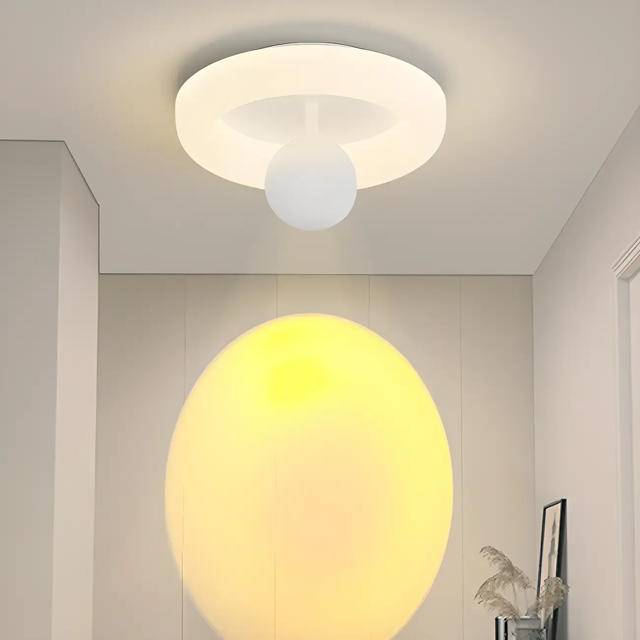 Modern Flush Mount LED Ceiling Light for Living Room Image - 23