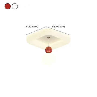 Modern Flush Mount LED Ceiling Light for Living Room Image - 27