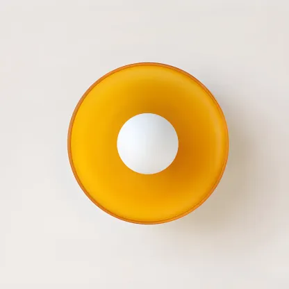 Modern Semi Flush Ceiling Light for Residential Spaces Image - 10