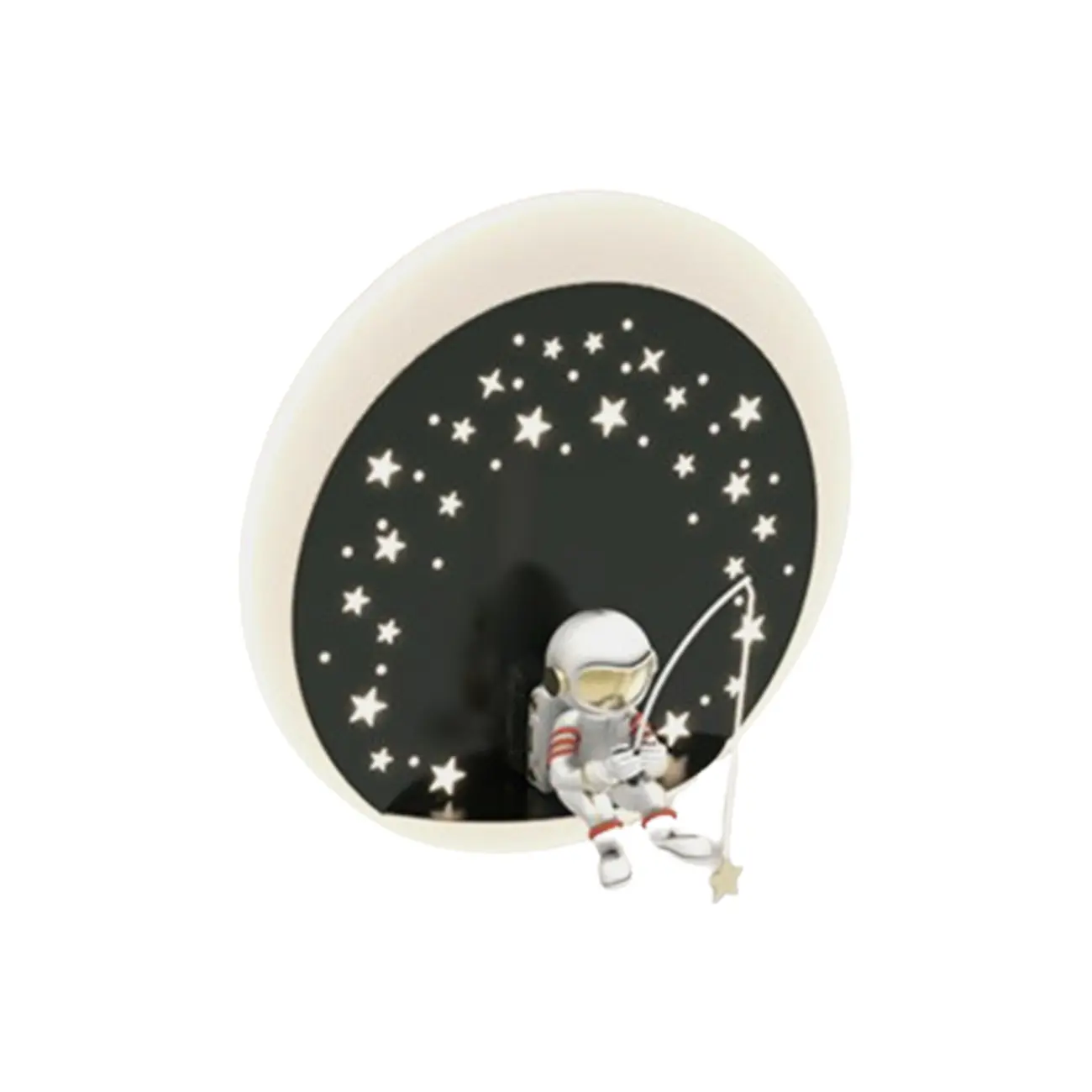 Kids Modern Geometric Alloy Wall Light with Acrylic Shade Image - 9 | homeyfad