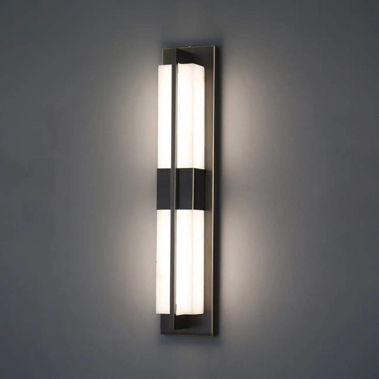 Modern Art Alloy Rectangular Wall light Image - 10 | homeyfad