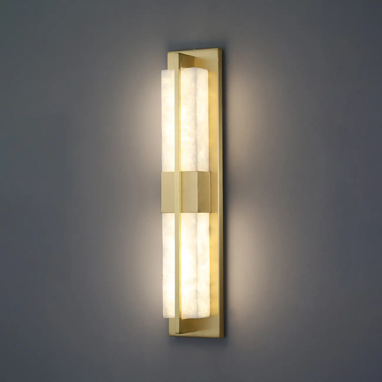 Modern Art Alloy Rectangular Wall light Image - 9 | homeyfad