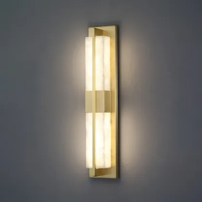 Modern Art Alloy Rectangular Wall light Image - 9