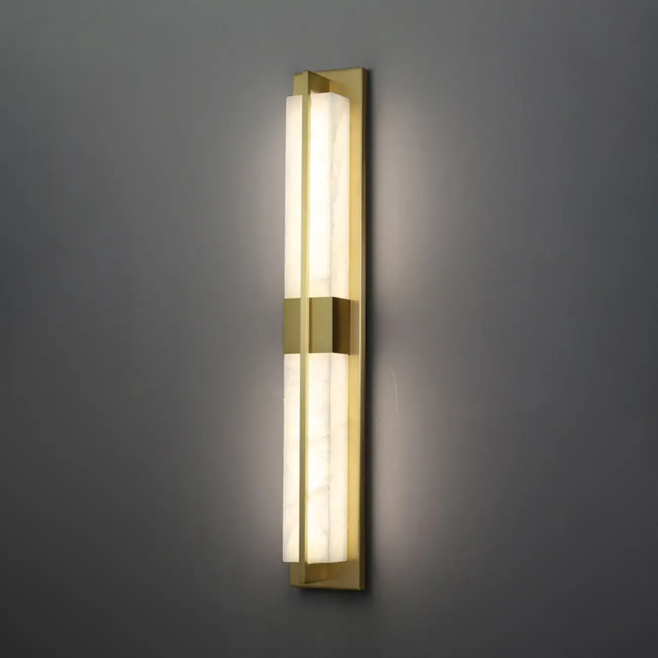 Modern Art Alloy Rectangular Wall light Image - 7