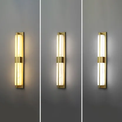 Modern Art Alloy Rectangular Wall light Image - 13