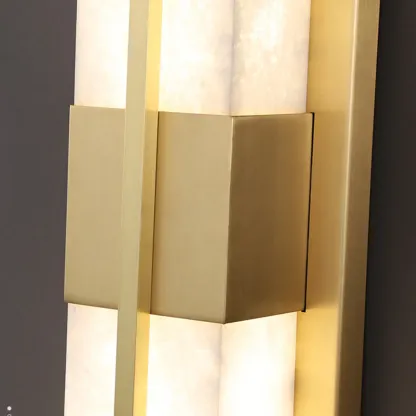 Modern Art Alloy Rectangular Wall light Image - 15
