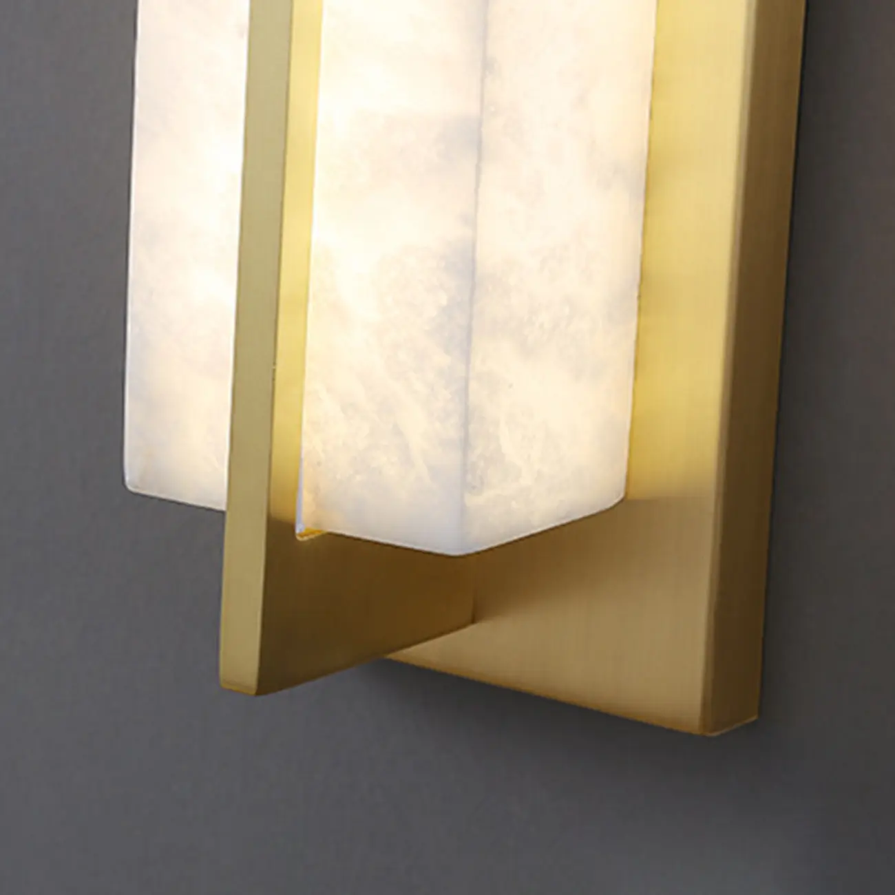 Modern Art Alloy Rectangular Wall light Image - 18 | homeyfad