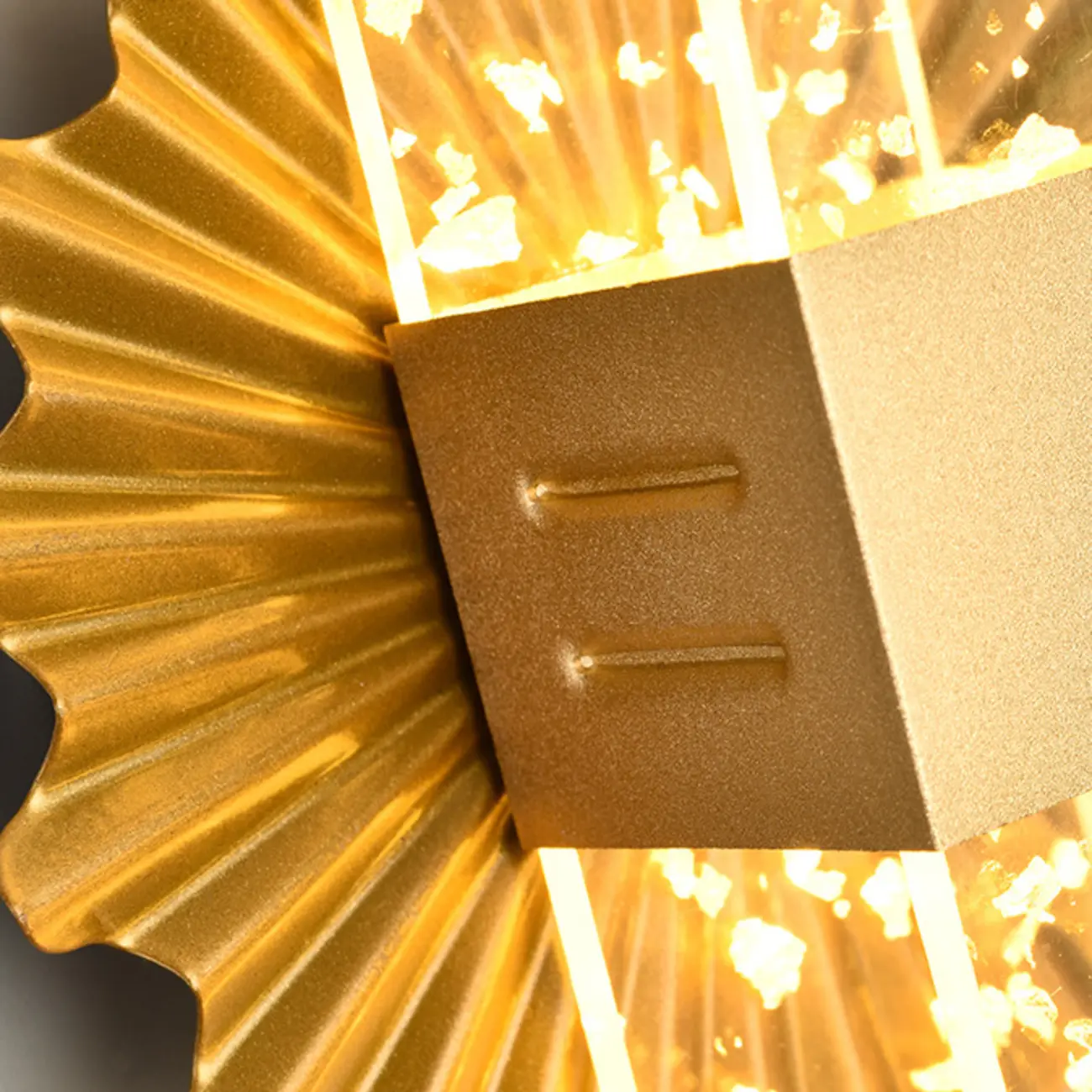 Modern Butterfly Shape Acrylic LED Wall Light Gold Image - 14 | homeyfad