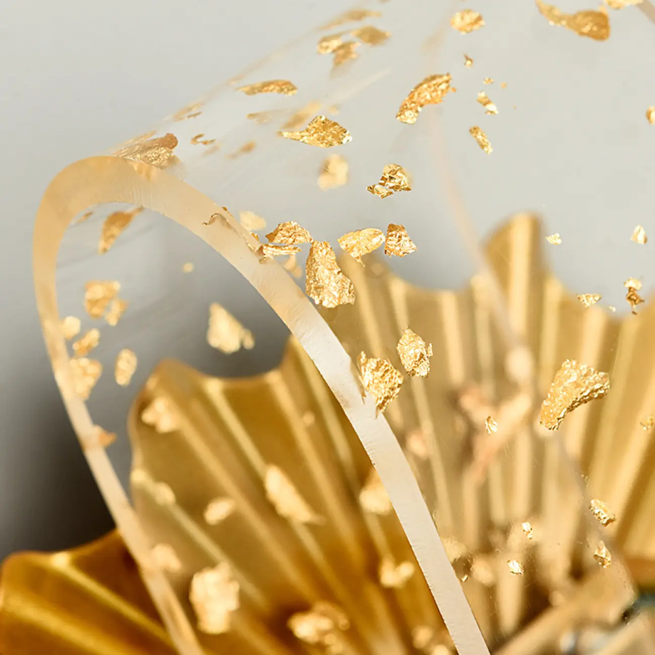 Modern Butterfly Shape Acrylic LED Wall Light Gold Image - 16 | homeyfad