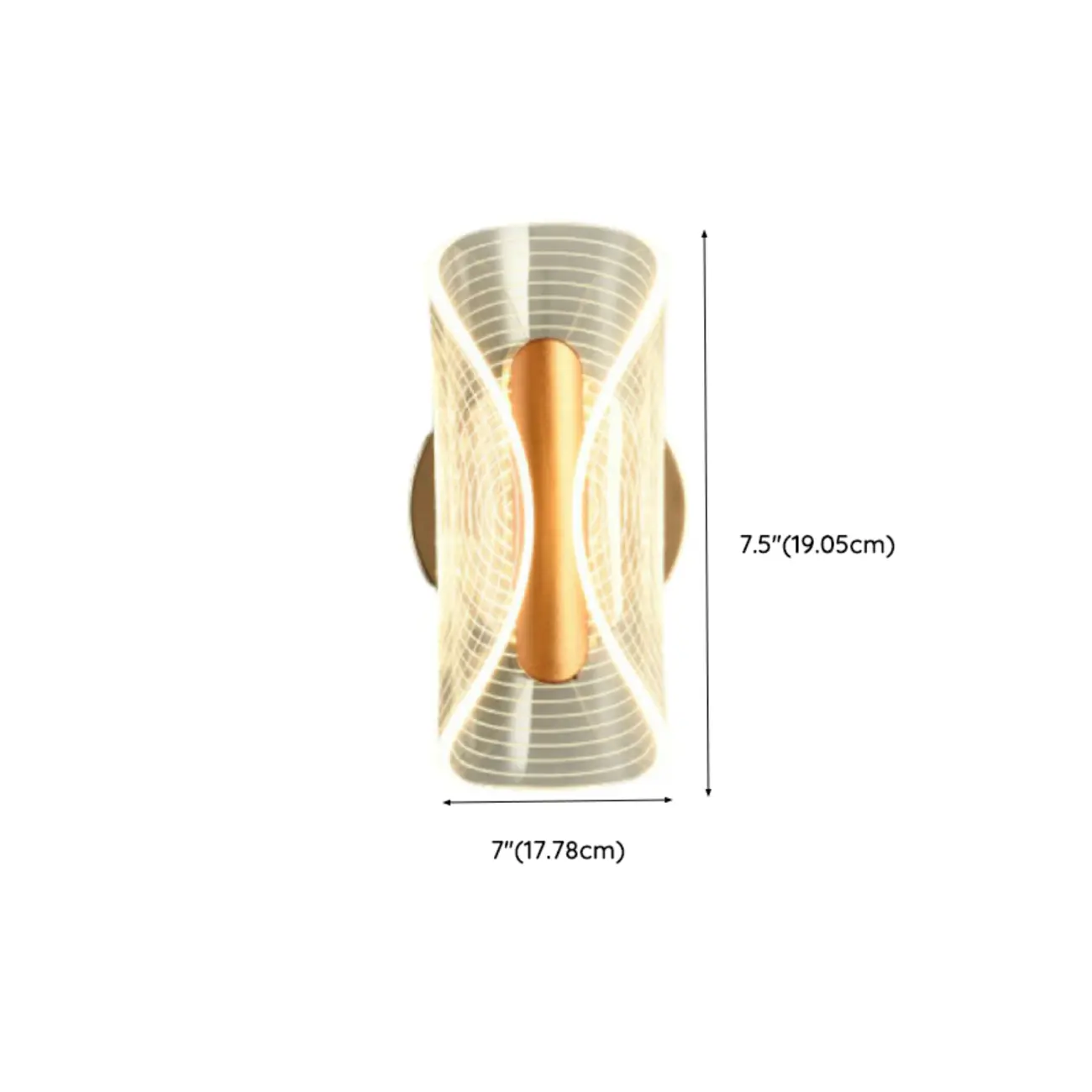 Modern Butterfly Shape Acrylic LED Wall Light Gold Image - 22 | homeyfad