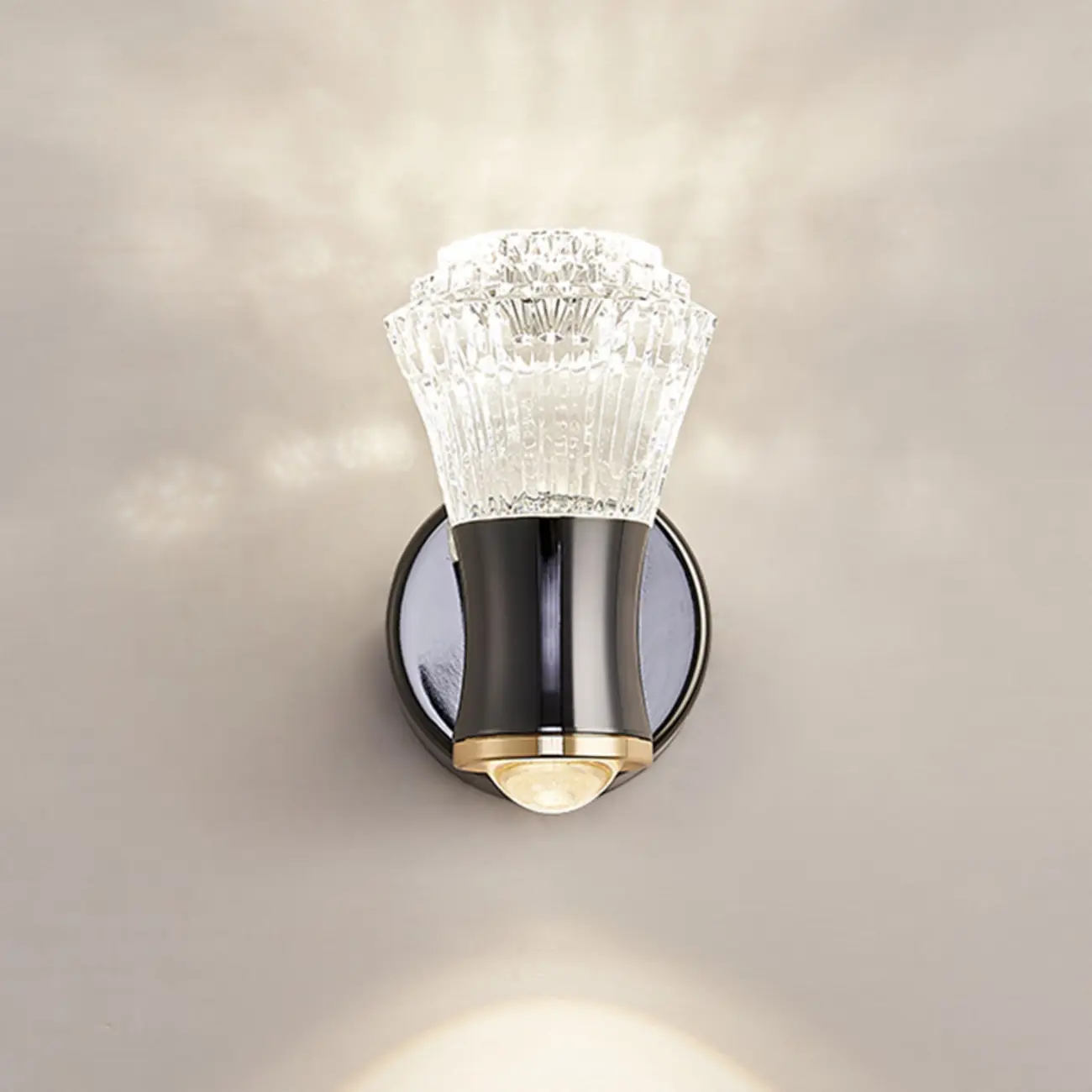 Art Decor Alloy and Crystal Wall Sconce Image - 8 | homeyfad