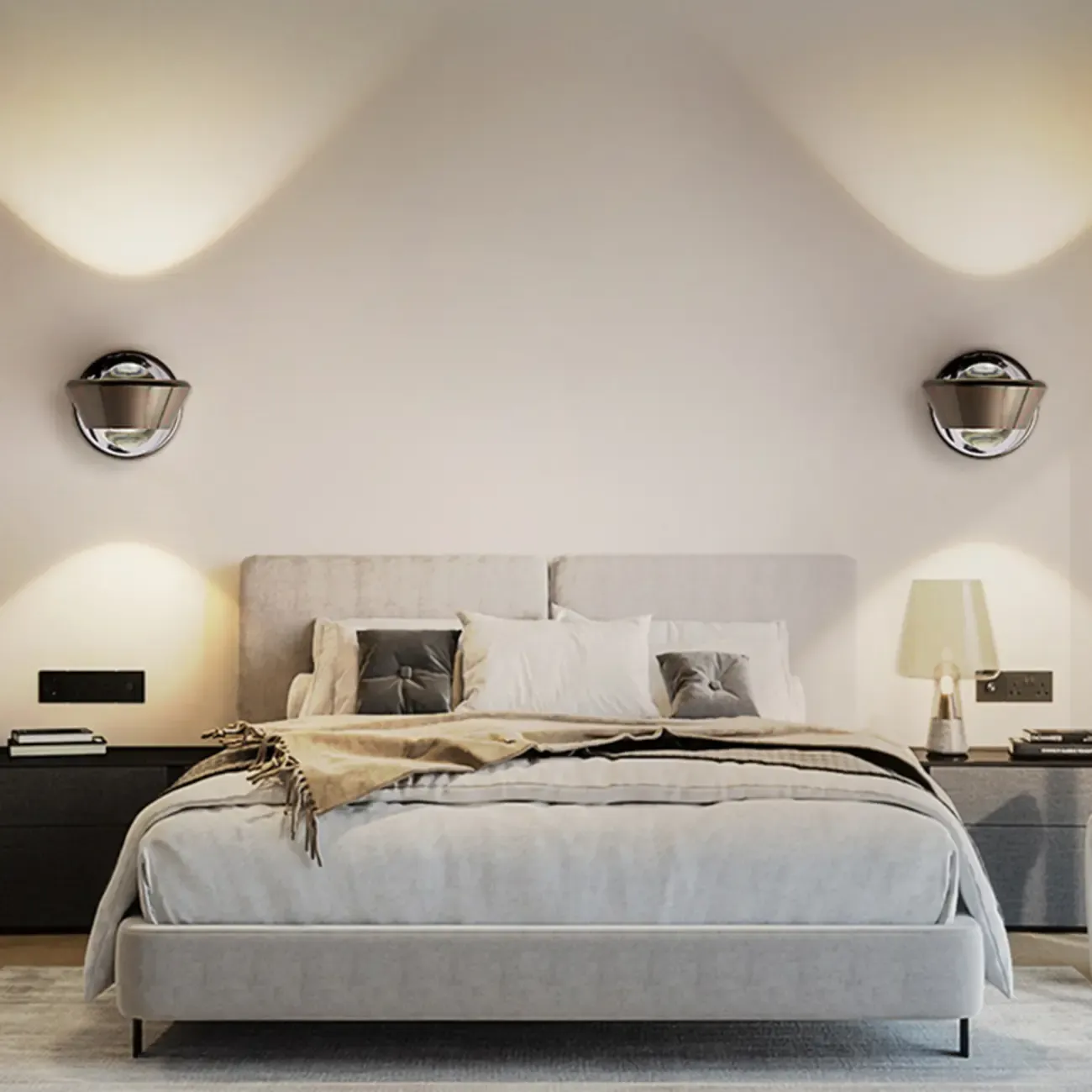 Art Decor Alloy and Crystal Wall Sconce Image - 3