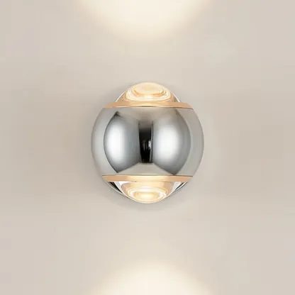 Art Decor Alloy and Crystal Wall Sconce Image - 11