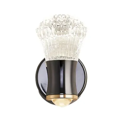 Art Decor Alloy and Crystal Wall Sconce Image - 15