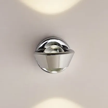 Art Decor Alloy and Crystal Wall Sconce Image - 12