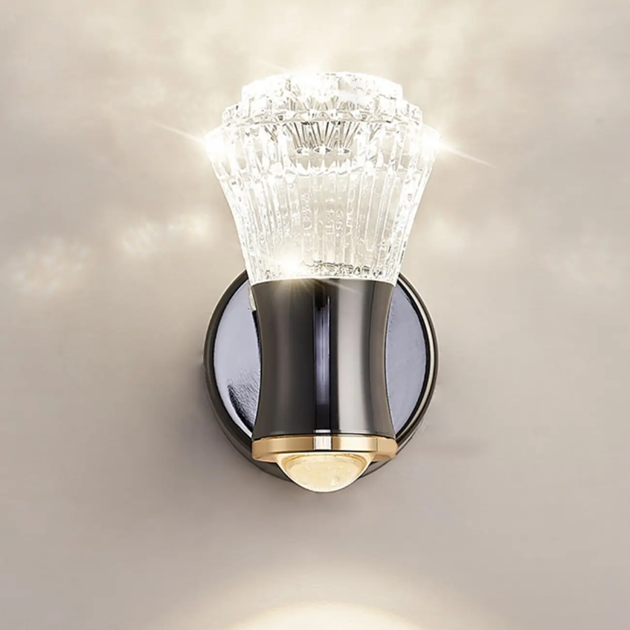 Art Decor Alloy and Crystal Wall Sconce Image - 16 | homeyfad