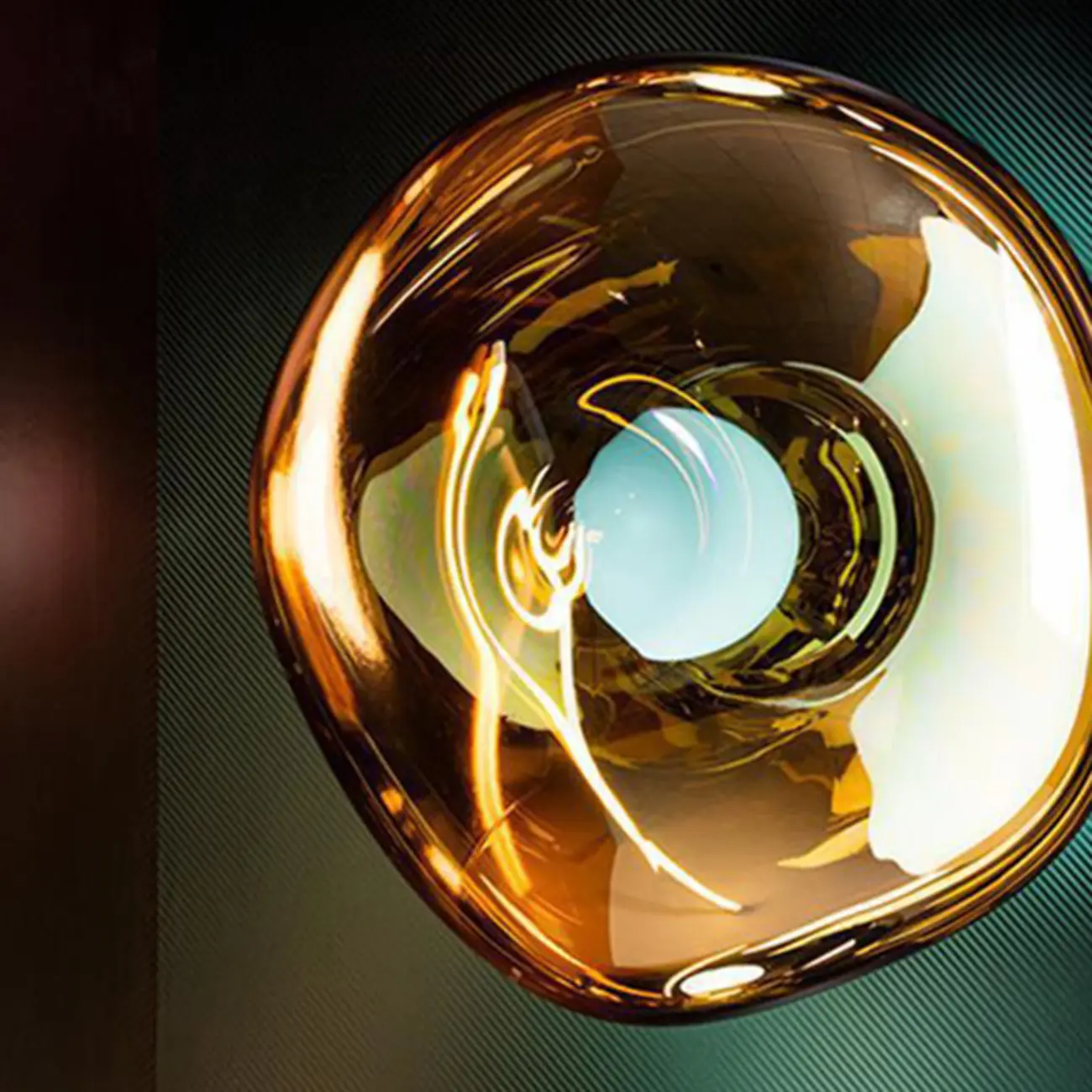 Modern Artistic Irregular Clear Shade Wall Sconce Image - 10 | homeyfad