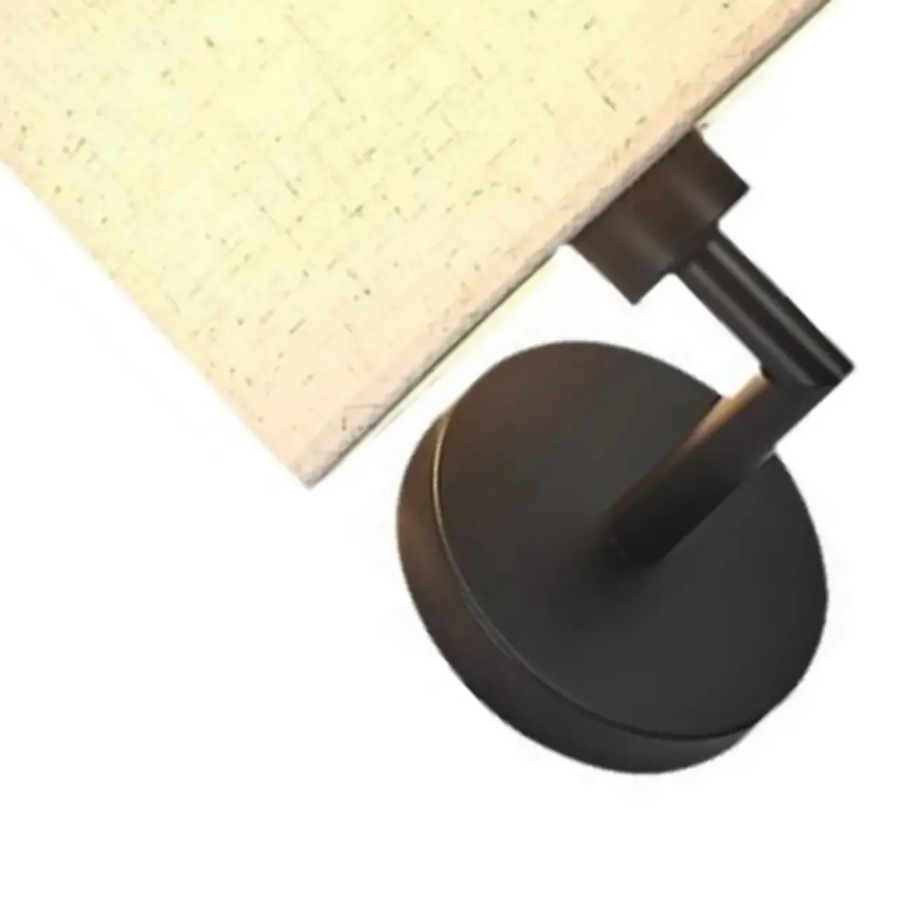 Contemporary Metal Fabric Drum Wall Sconce Image - 12