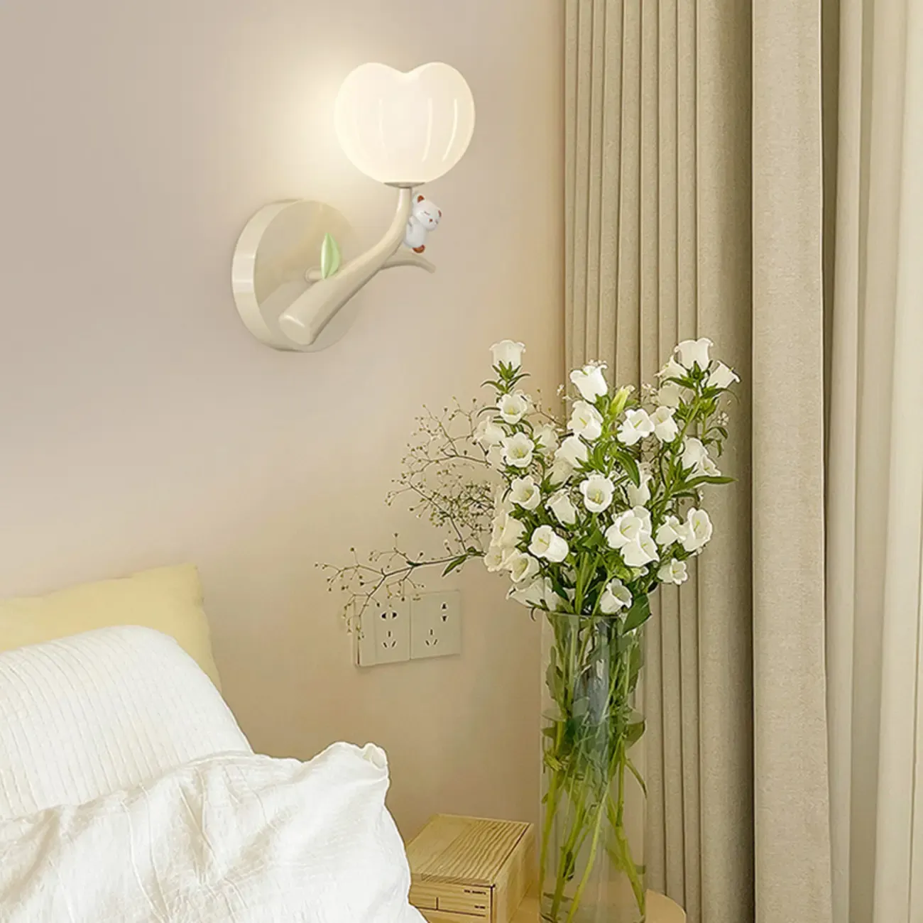 Modern Geometric Metal Wall Light with Plastic Shade Image - 11