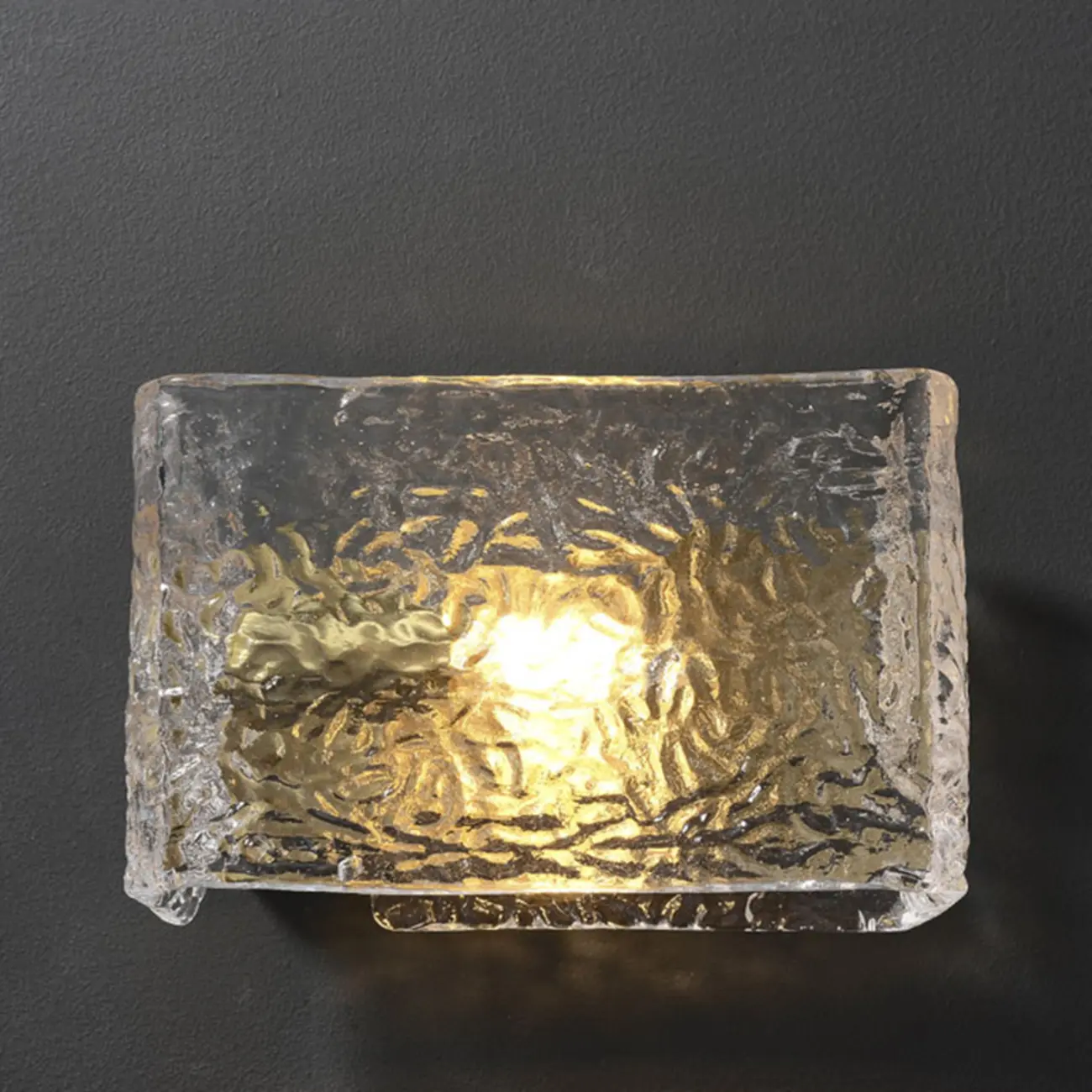 Contemporary Water Glass Wall Vanity Light for Bathroom Image - 9 | homeyfad