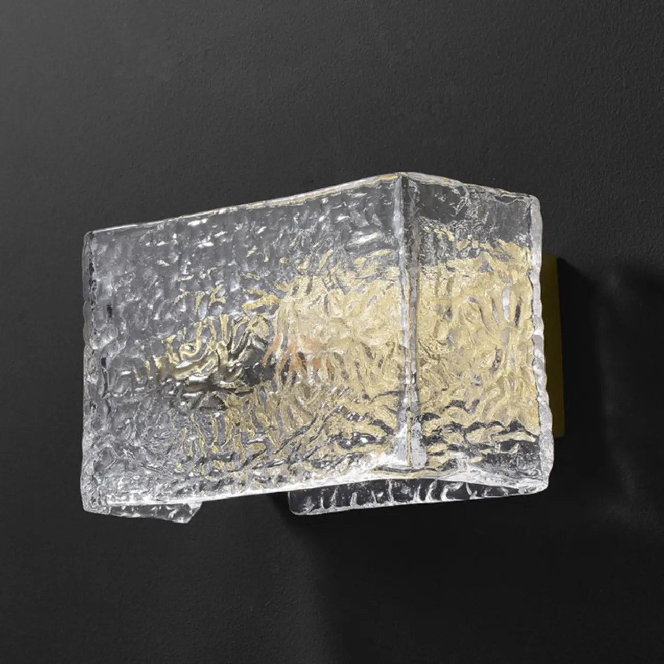 Contemporary Water Glass Wall Vanity Light for Bathroom Image - 11 | homeyfad