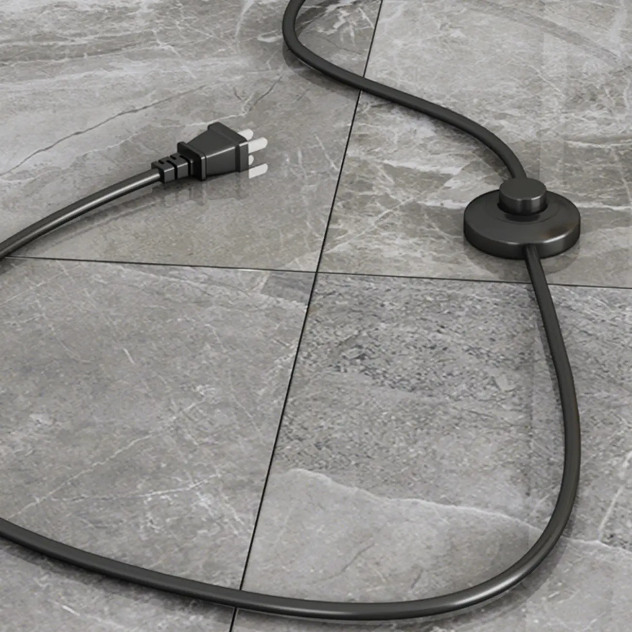 Modern Pleated Fabric White Metal 61" Floor Lamp Image - 12 | homeyfad