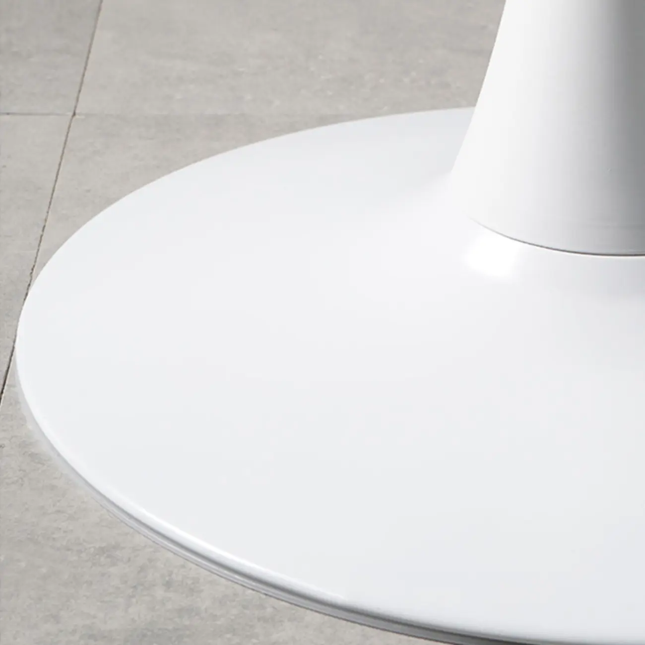 Modern Grey Wooden Round Tulip Base Bar Tables Image - 7 | homeyfad