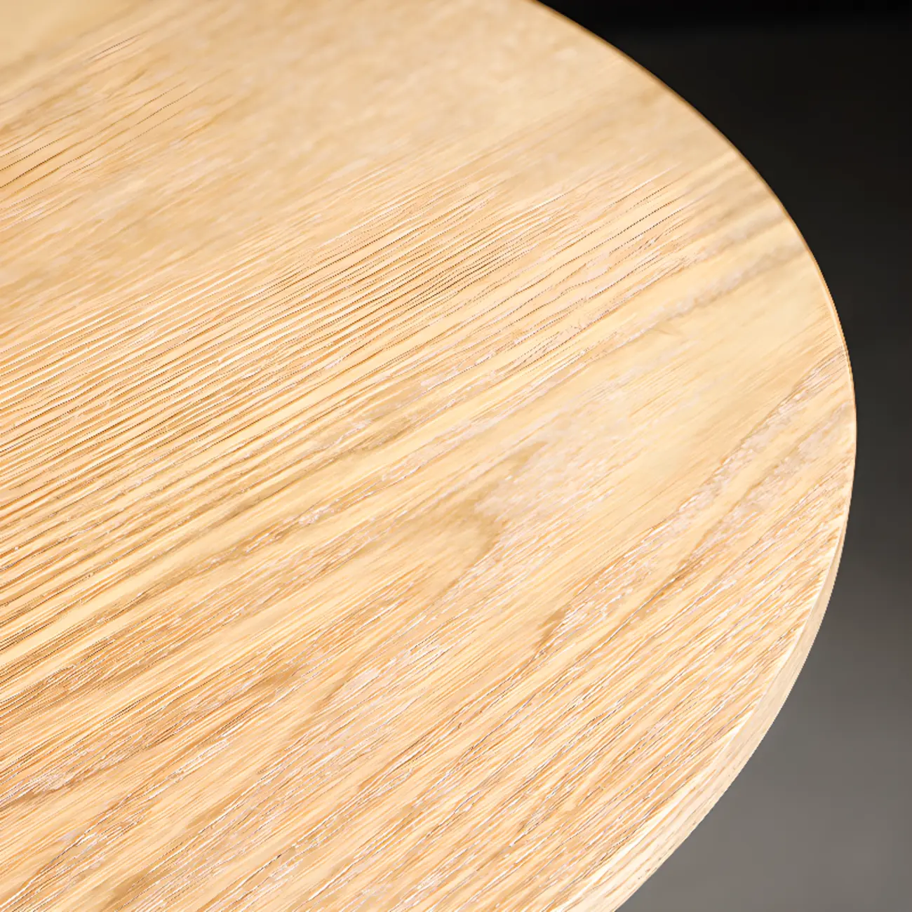 Modern Grey Wooden Round Tulip Base Bar Tables Image - 10 | homeyfad