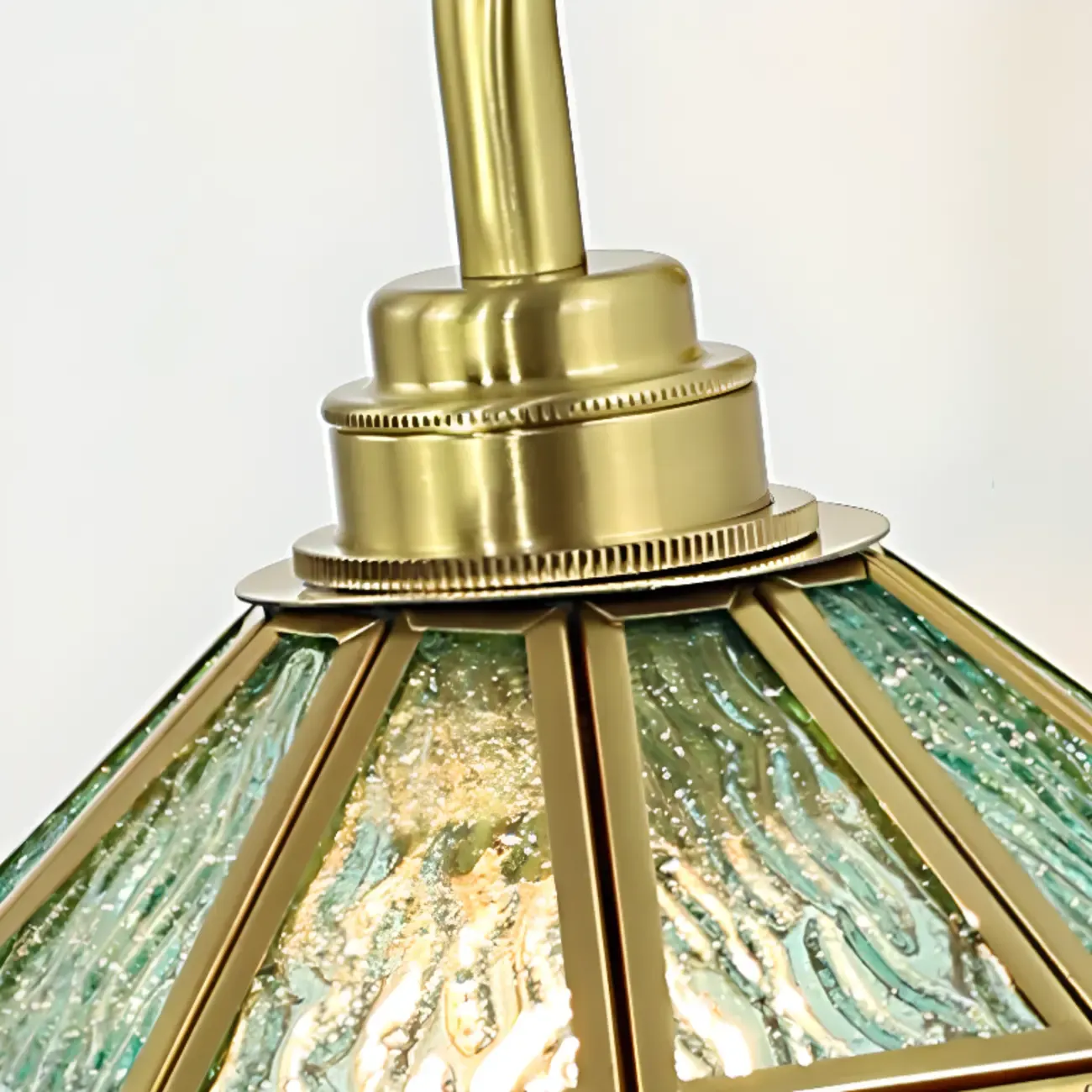 Vintage Wall Sconce with Crystal Shade for Interior spaces
