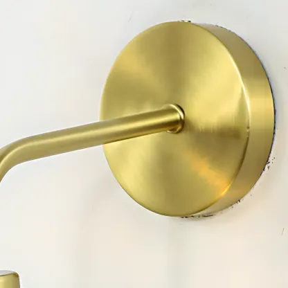 Vintage Wall Sconce with Crystal Shade for Interior spaces